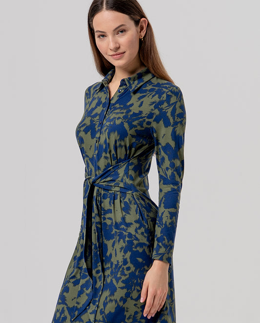 Shirt dress Blue