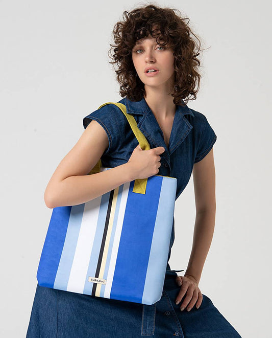 Shopper bag blue
