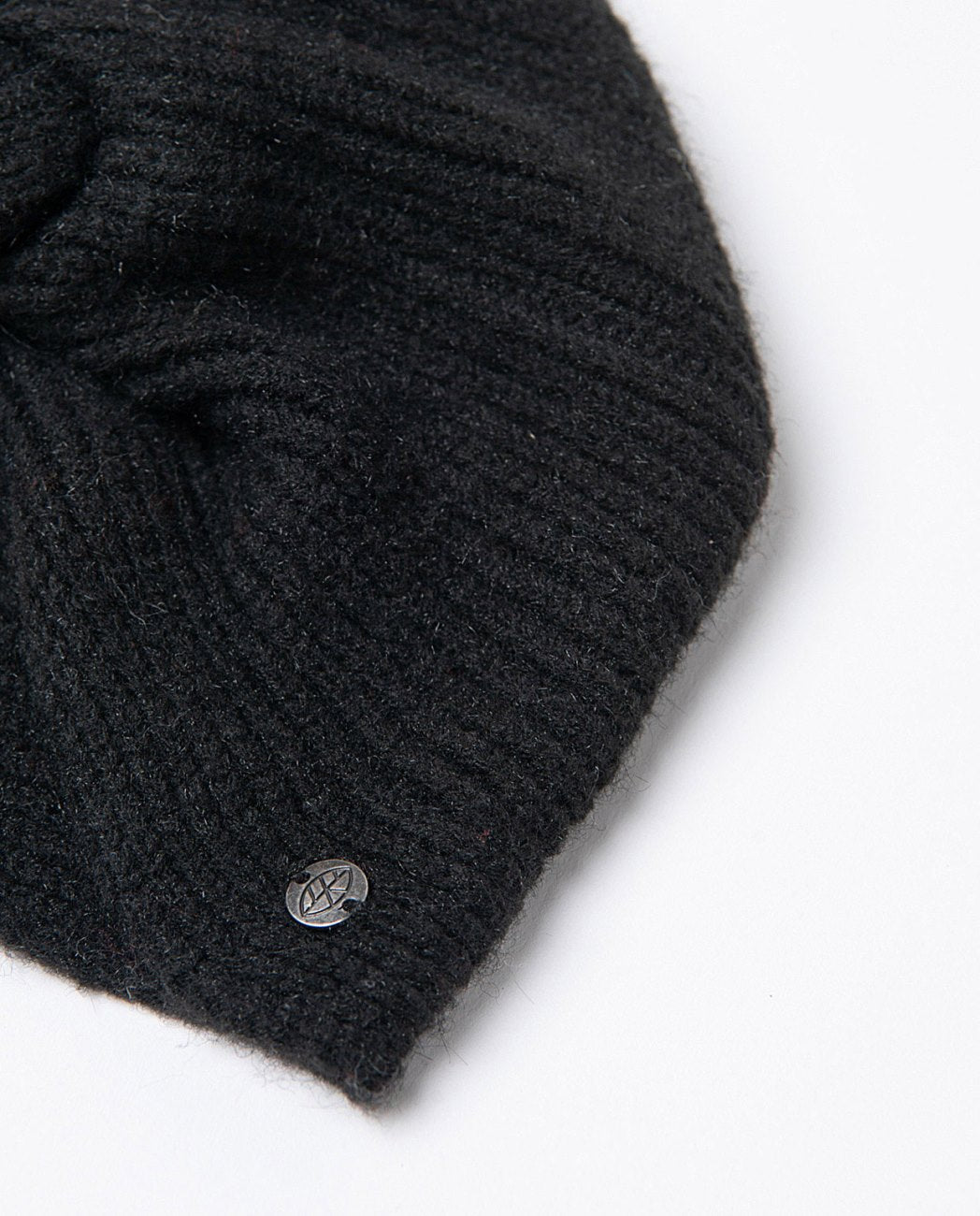 Knit turban Black