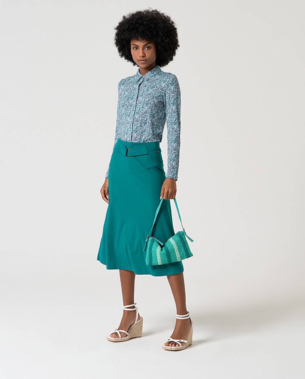 Shoulder bag turquoise