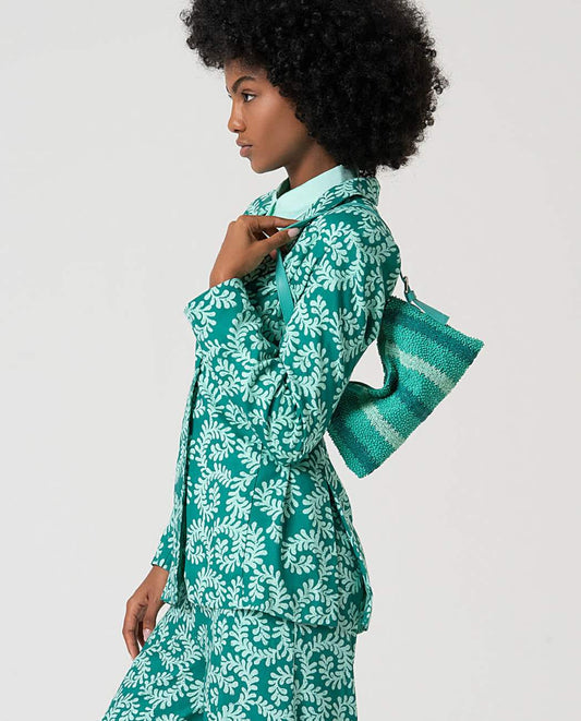 Shoulder bag turquoise
