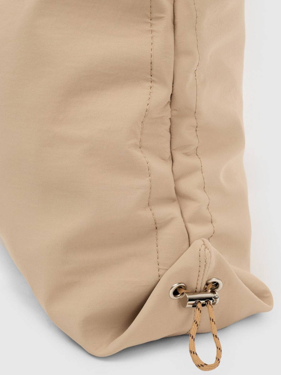 Nylon gathered bag