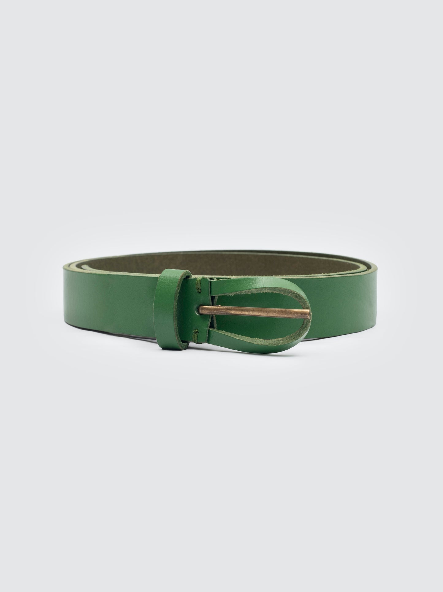 Leather belt