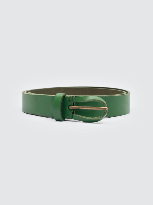 Leather belt