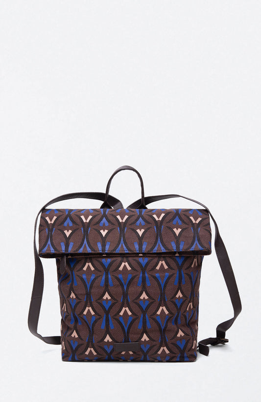 Printed backpack