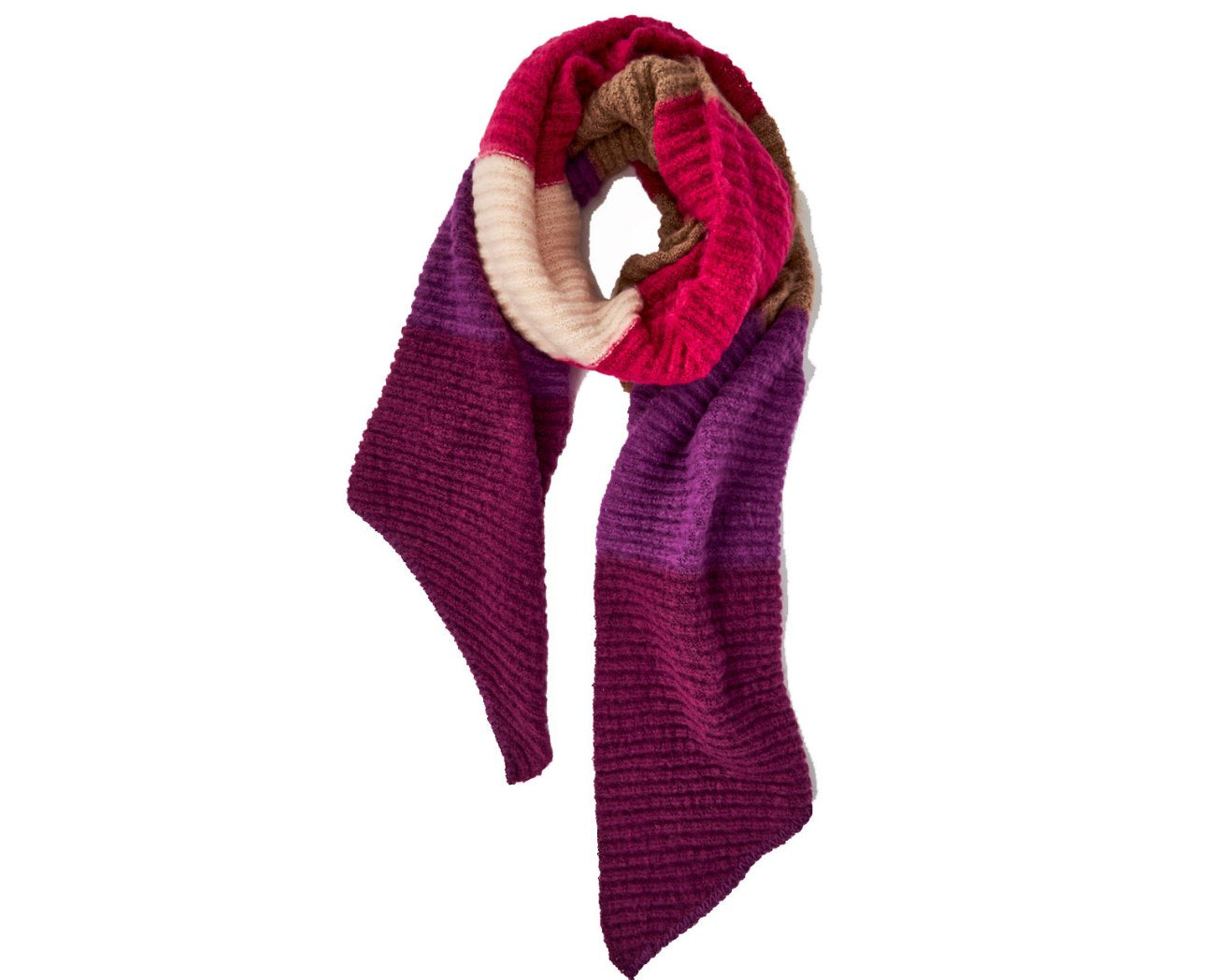 Scarf knitted