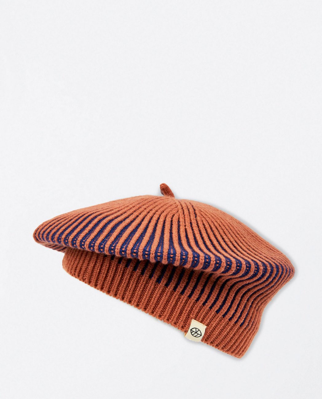 Beret knitted