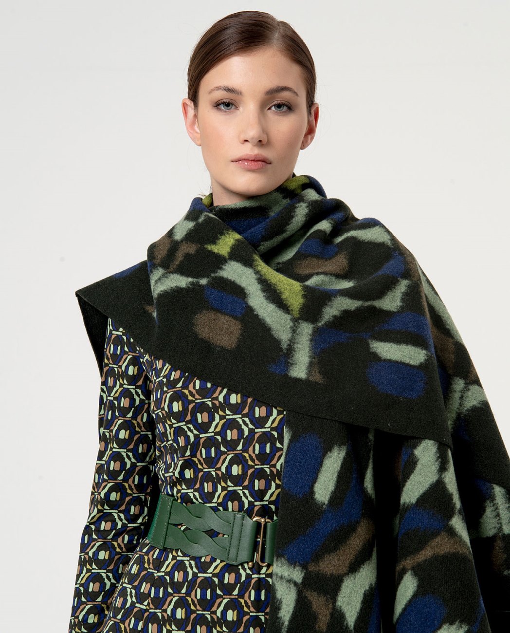 Poncho printed