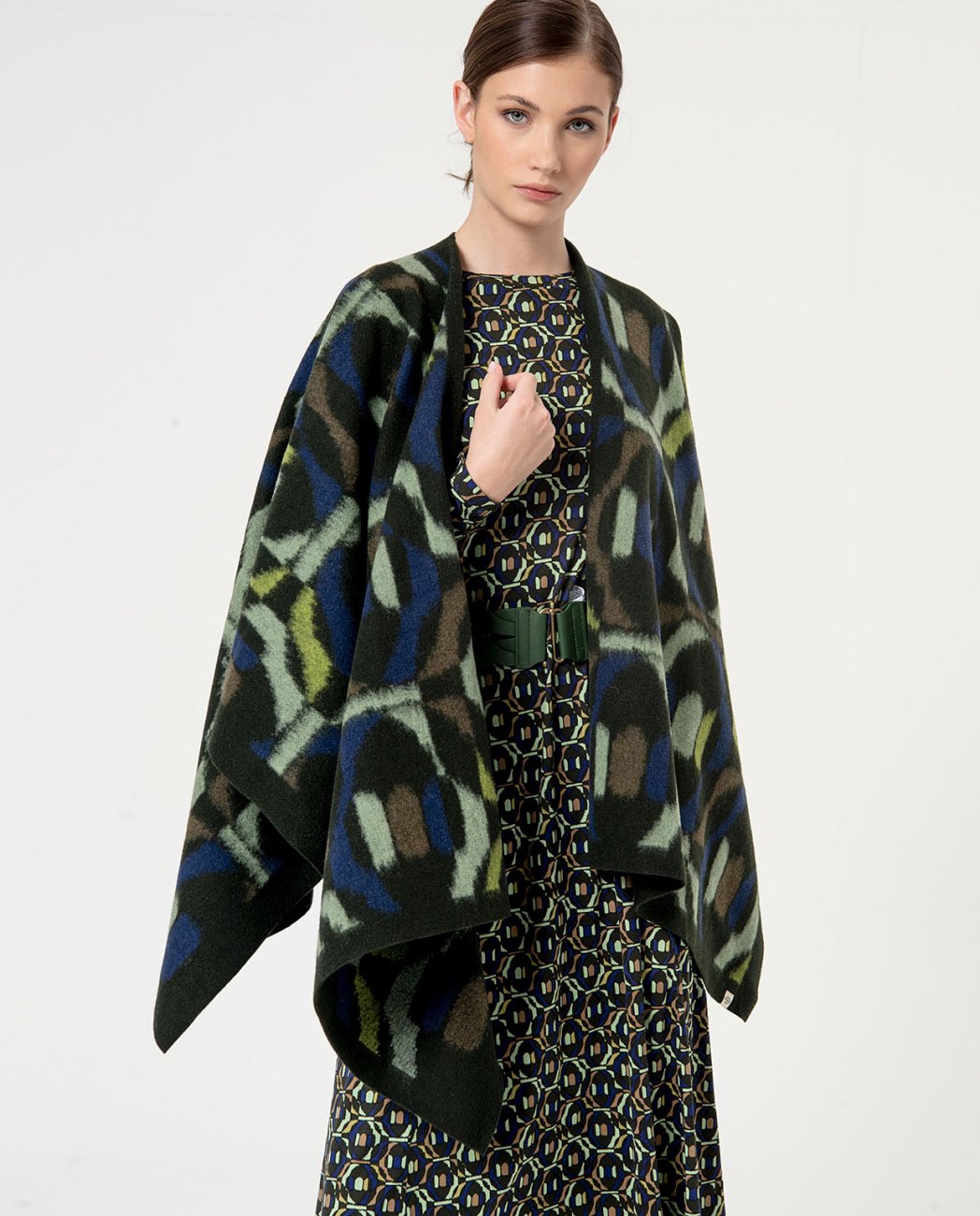 Poncho printed