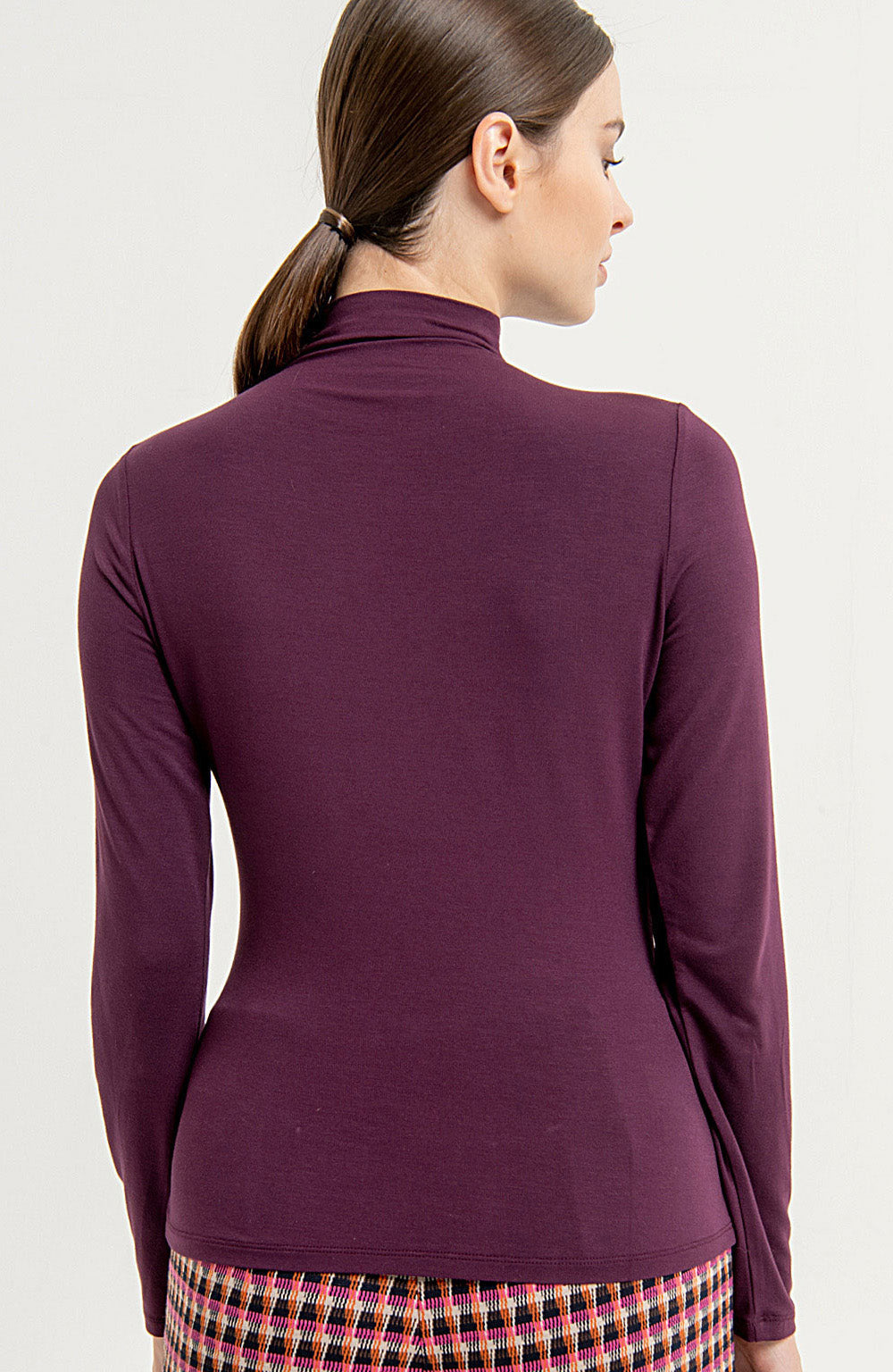 T-shirt turtleneck