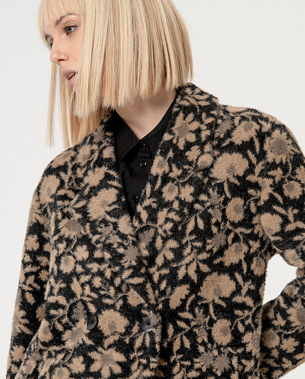 Coat floral