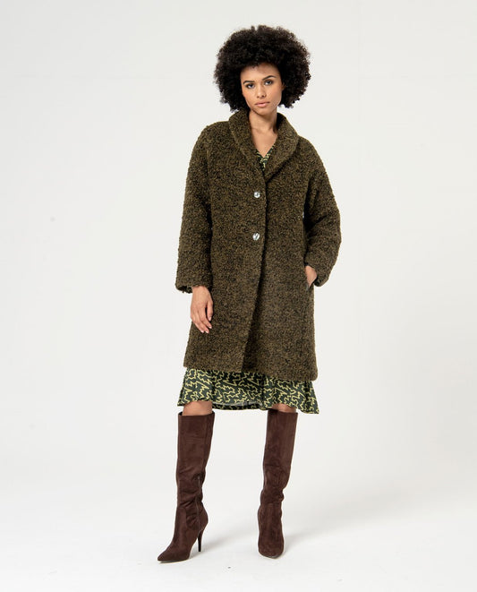 Coat boucle