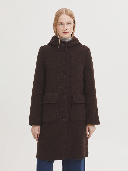 Basic coat brown