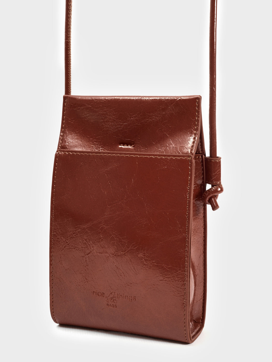 Mini eco leather shoulder bag