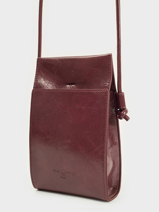 Mini eco leather shoulder bag