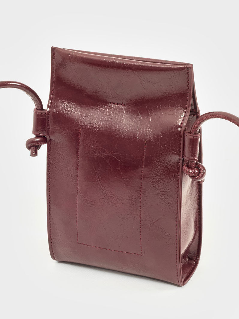 Mini eco leather shoulder bag