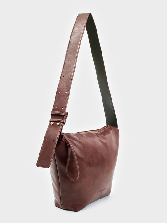 Contrast shoulder bag