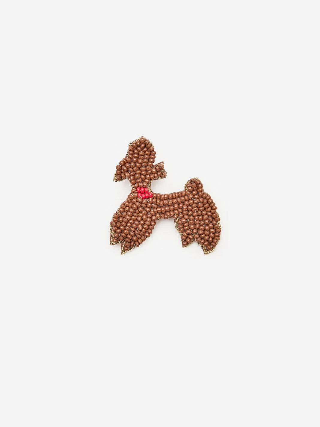 Dog brooch