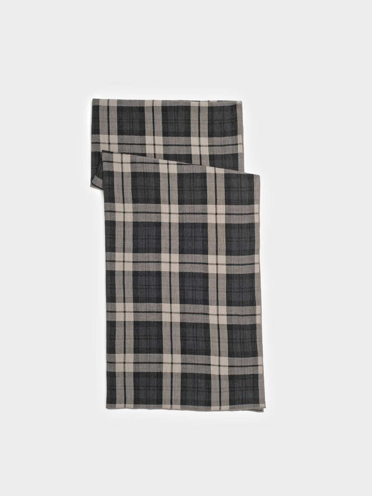 Checkered scarf