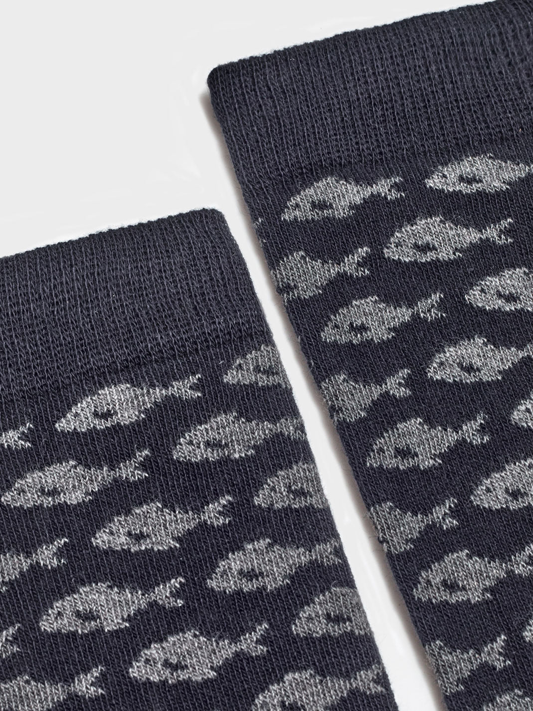 Pixel Fish long socks