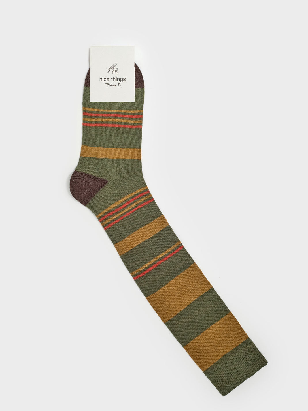 Striped long socks