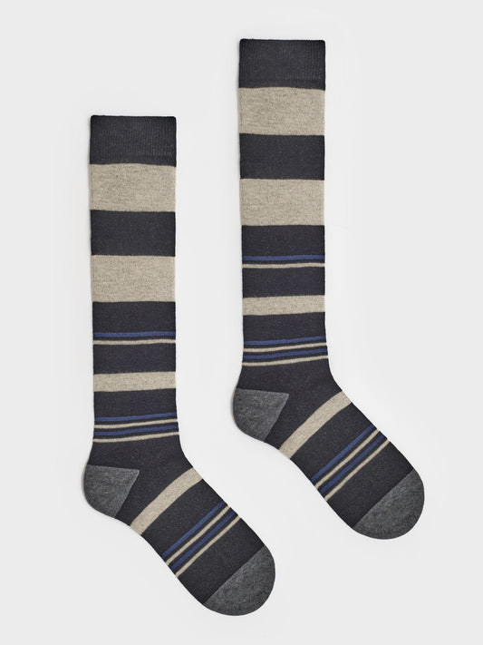 Striped long socks