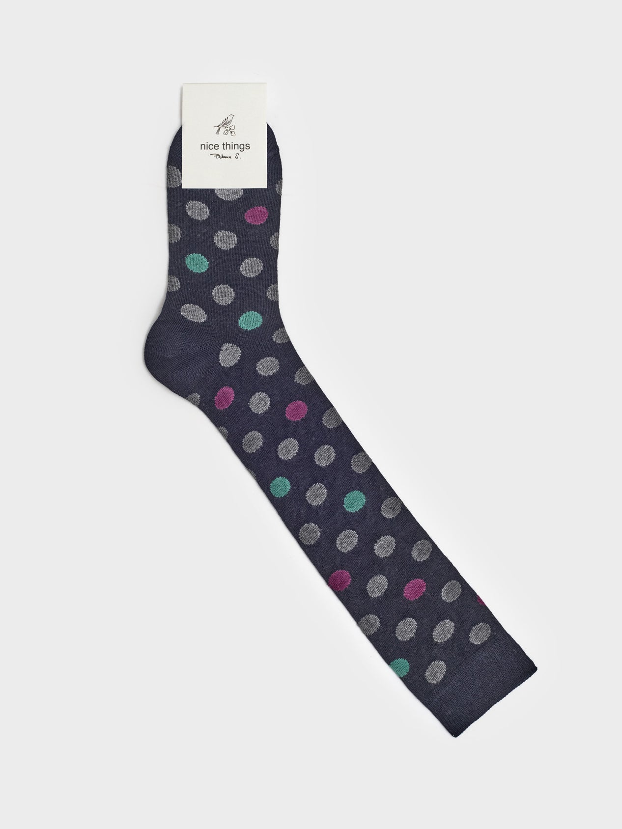 Polka dot long socks