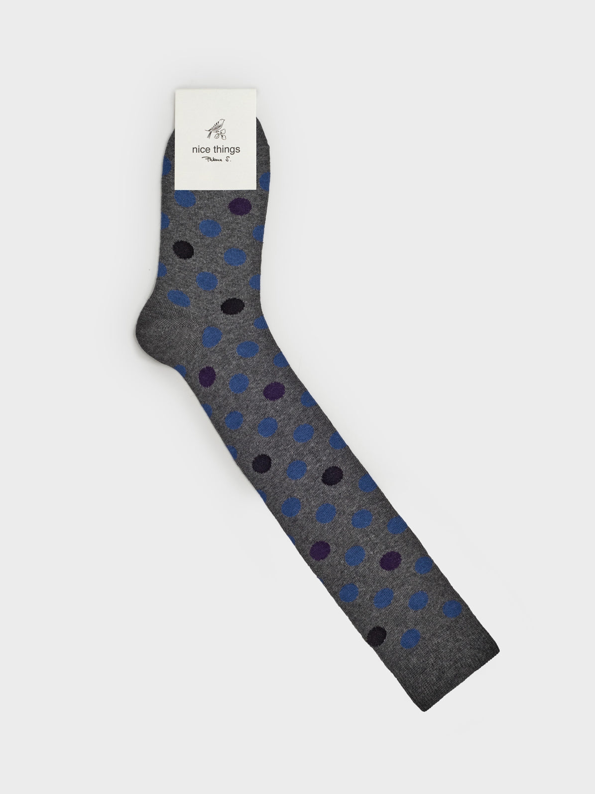 Polka dot long socks