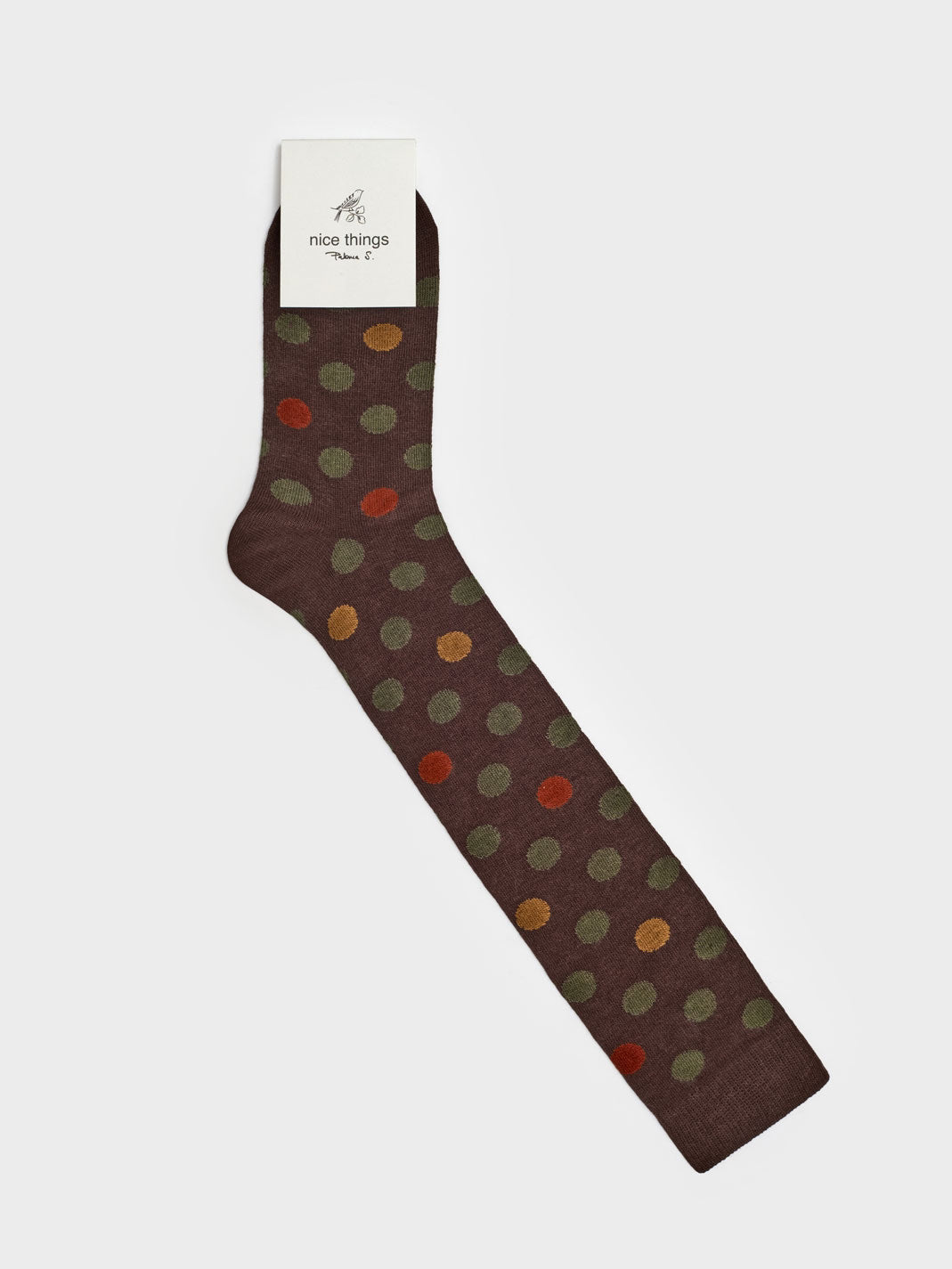 Polka dot long socks