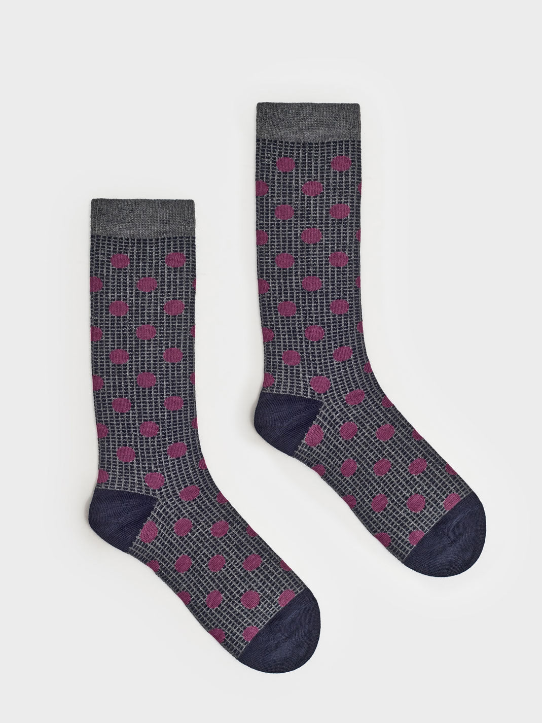 Polka dot long socks