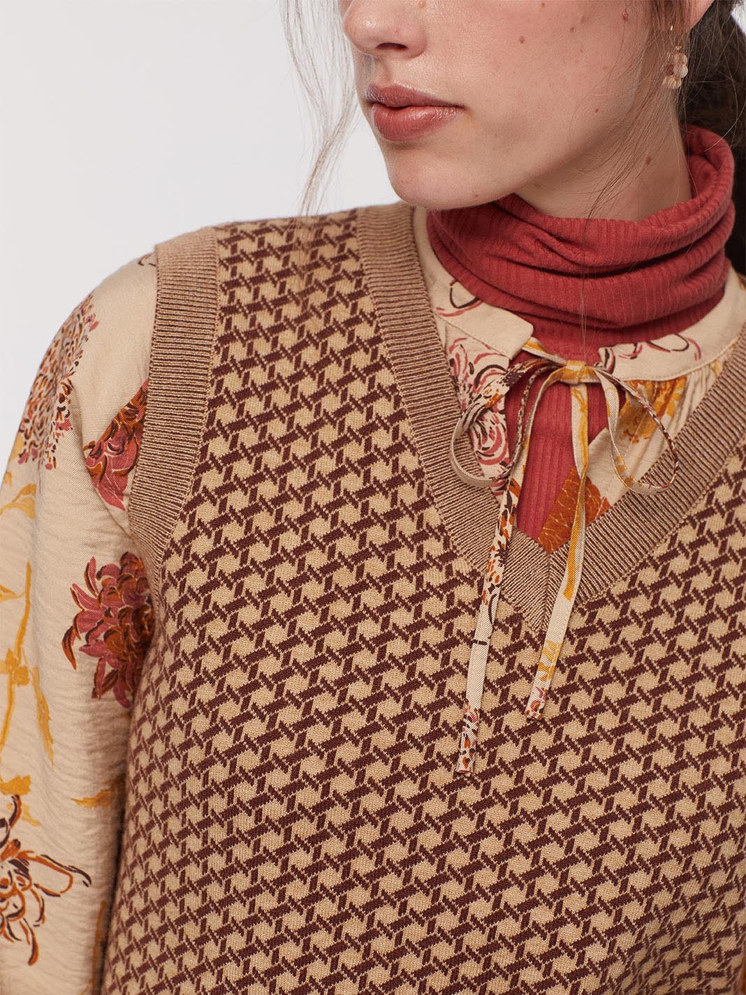 Jacquard waistcoat