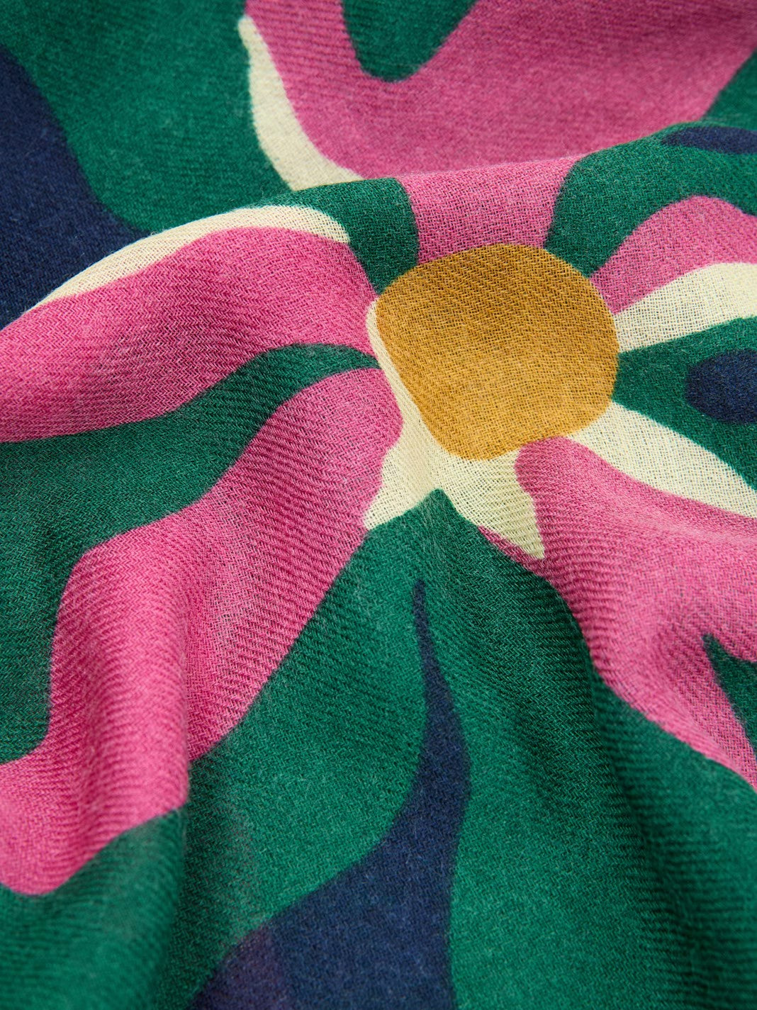 Bold Flowers foulard Navy