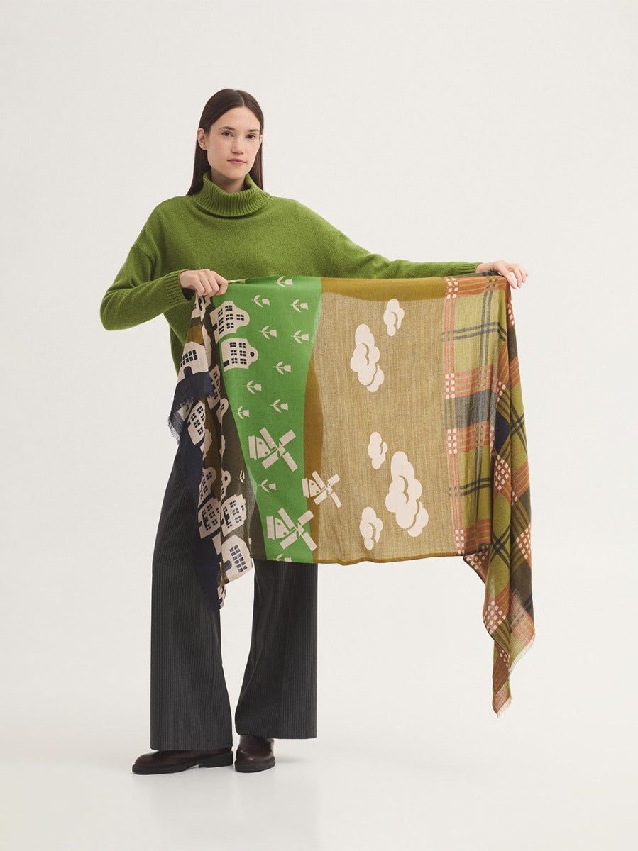 Dutch Landscape foulard