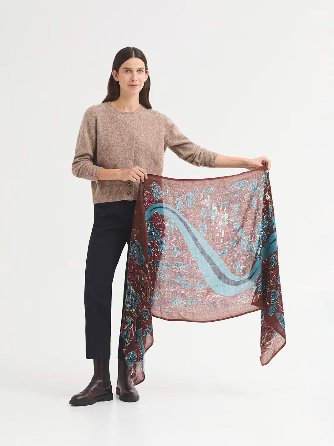 Long Path foulard Chestnut