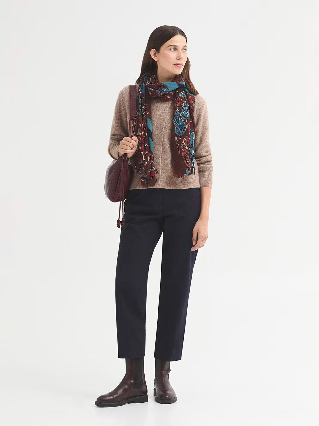 Long Path foulard Chestnut