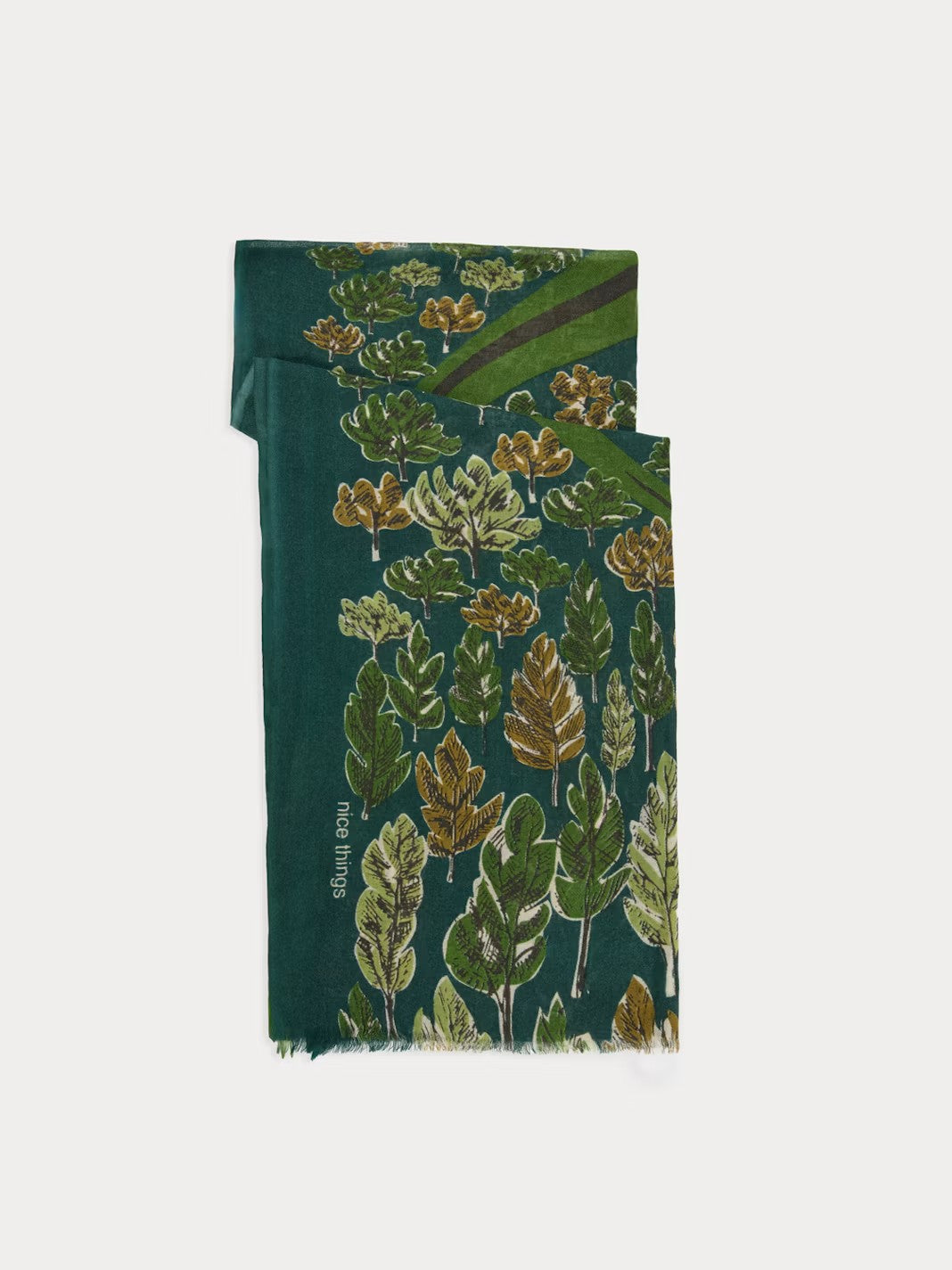 Long Path foulard Green