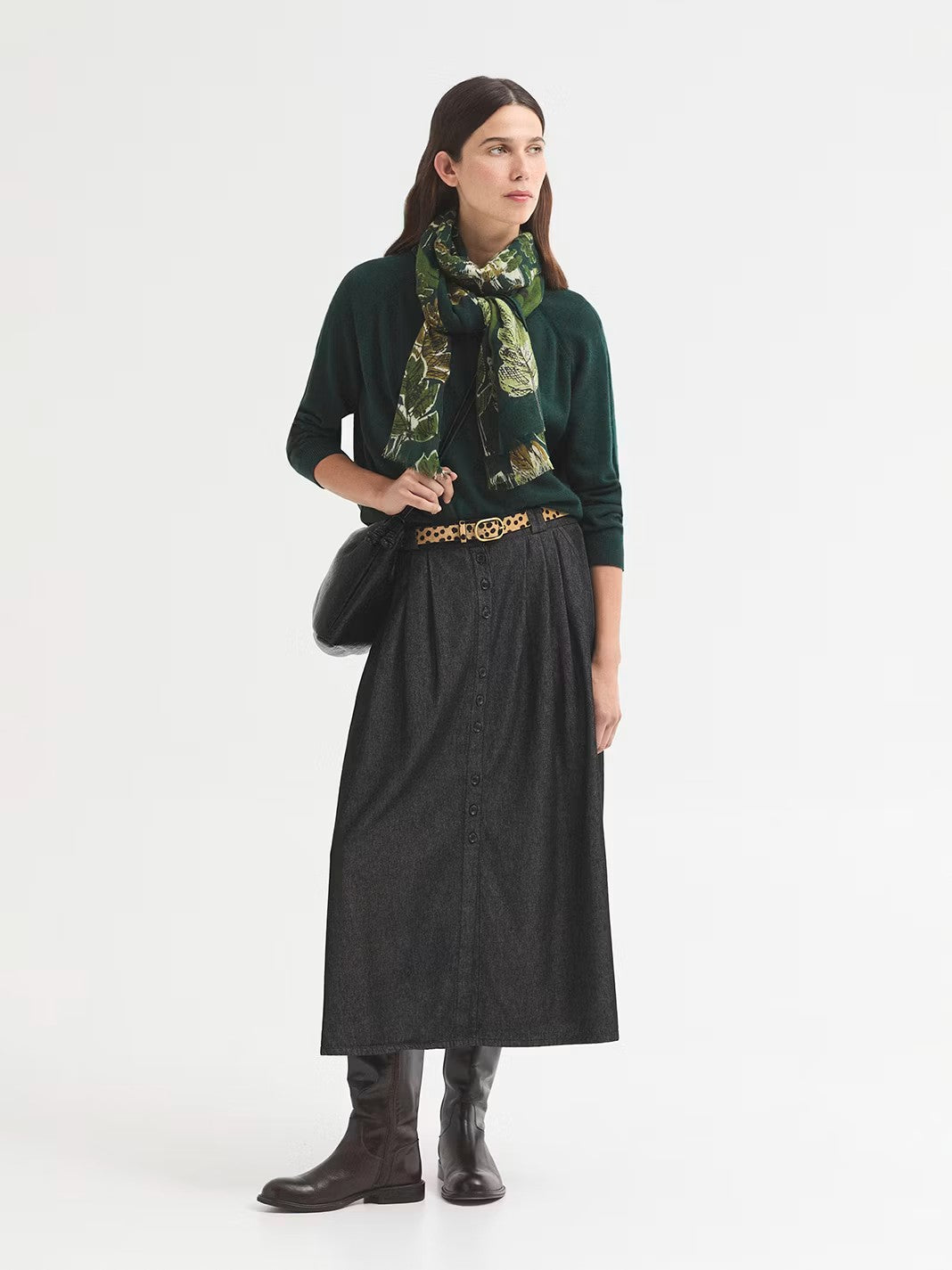 Long Path foulard Green