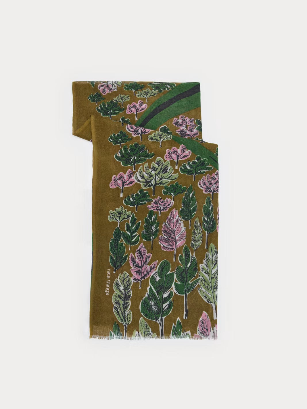 Long Path foulard Olive