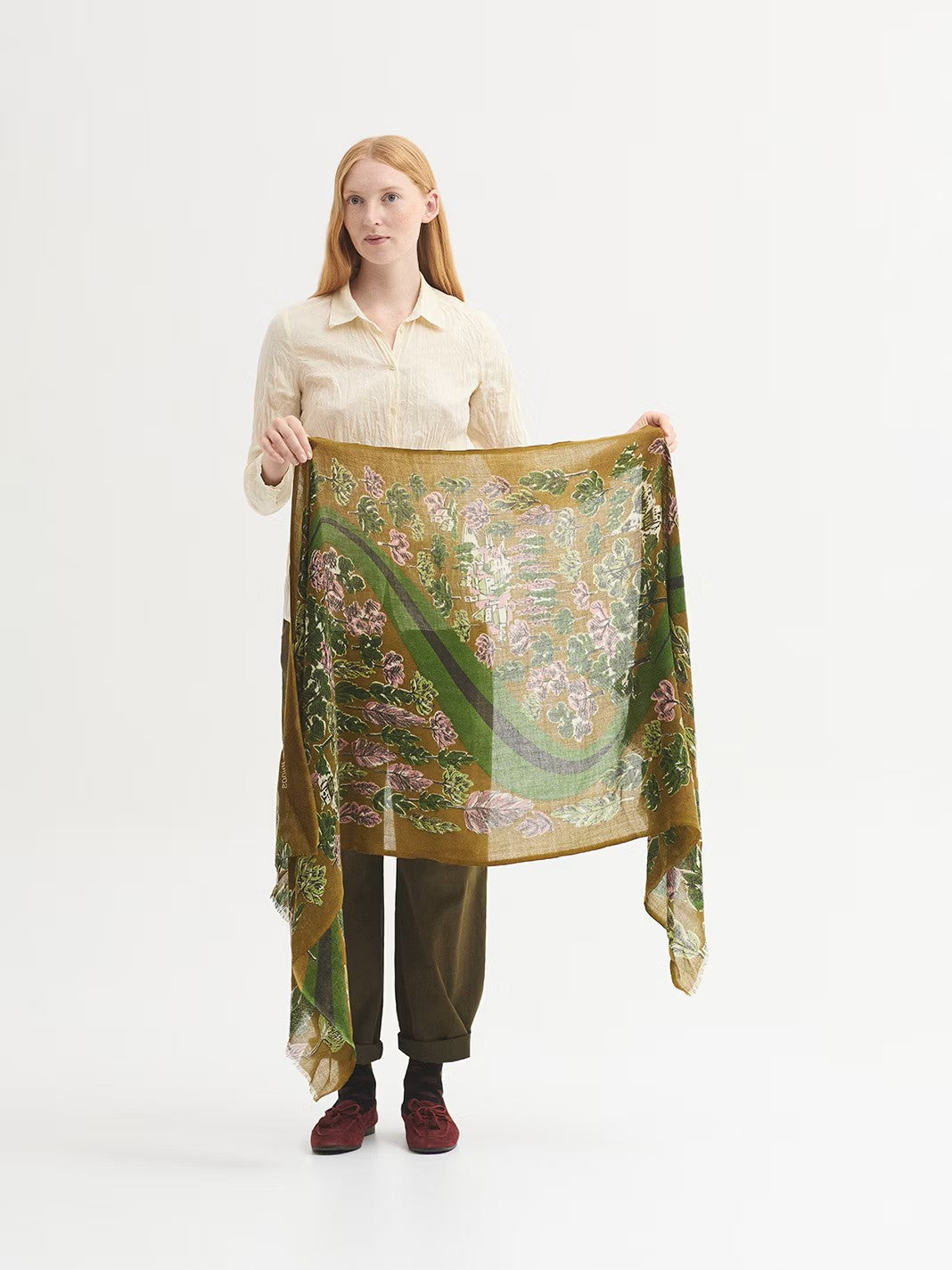Long Path foulard Olive