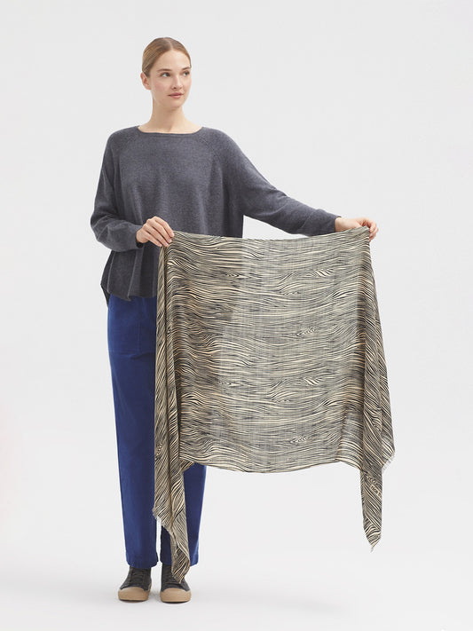 Woodgrain scarf