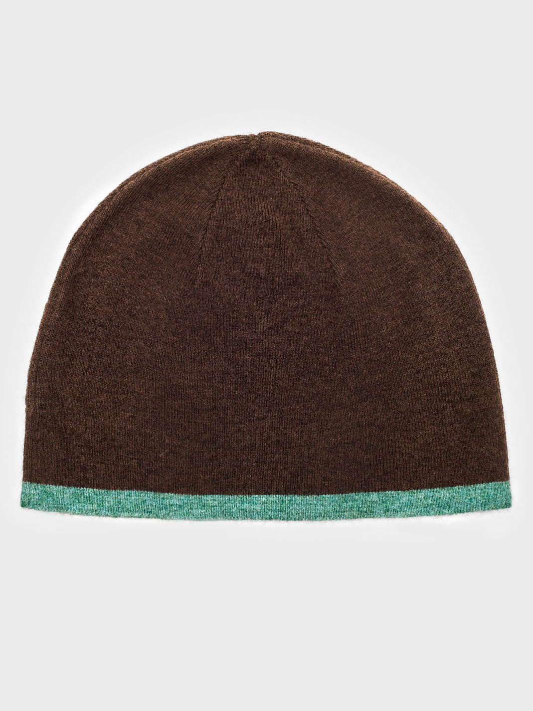 Contrast woolly hat