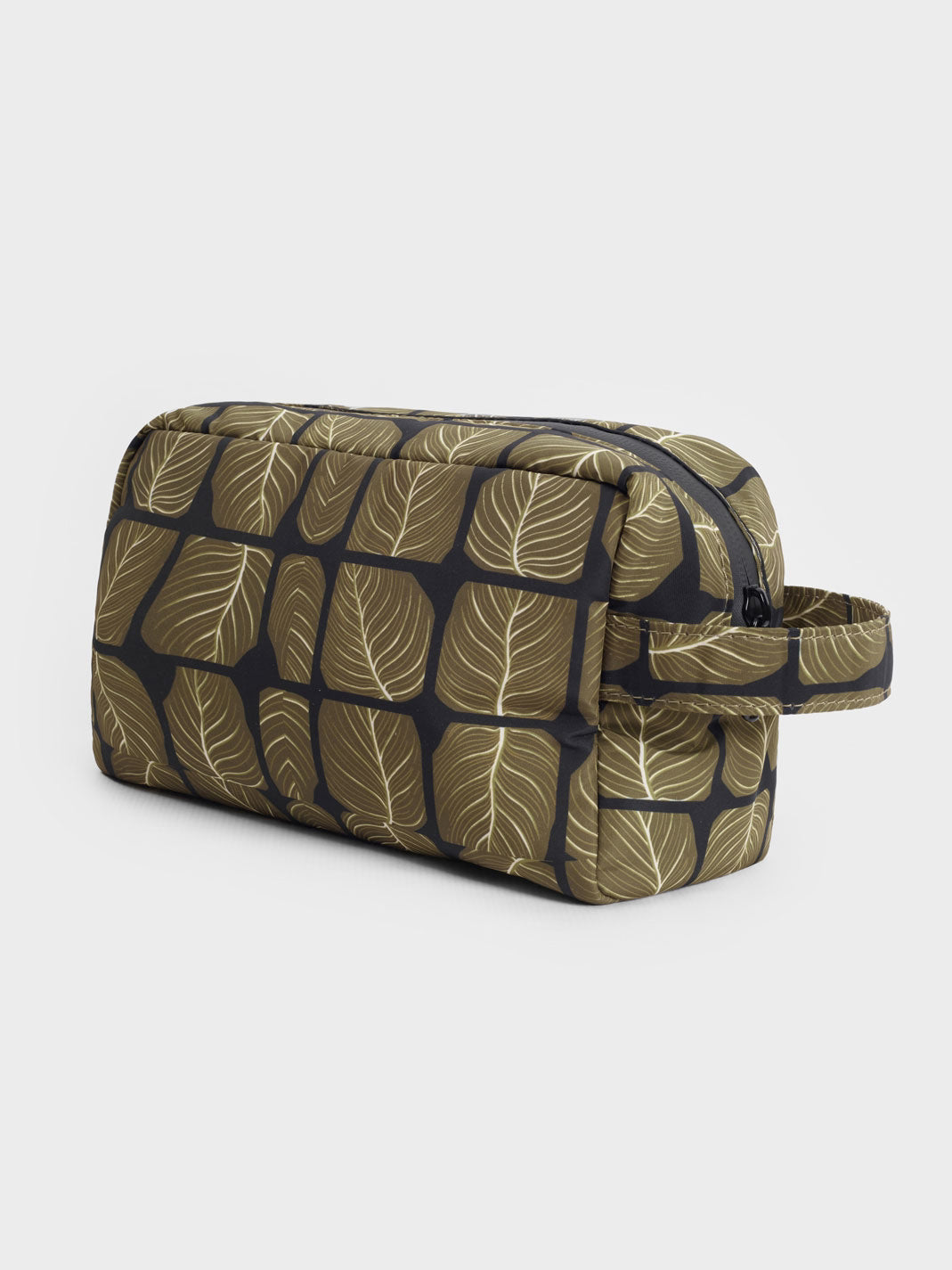 Printed nylon vanity bag