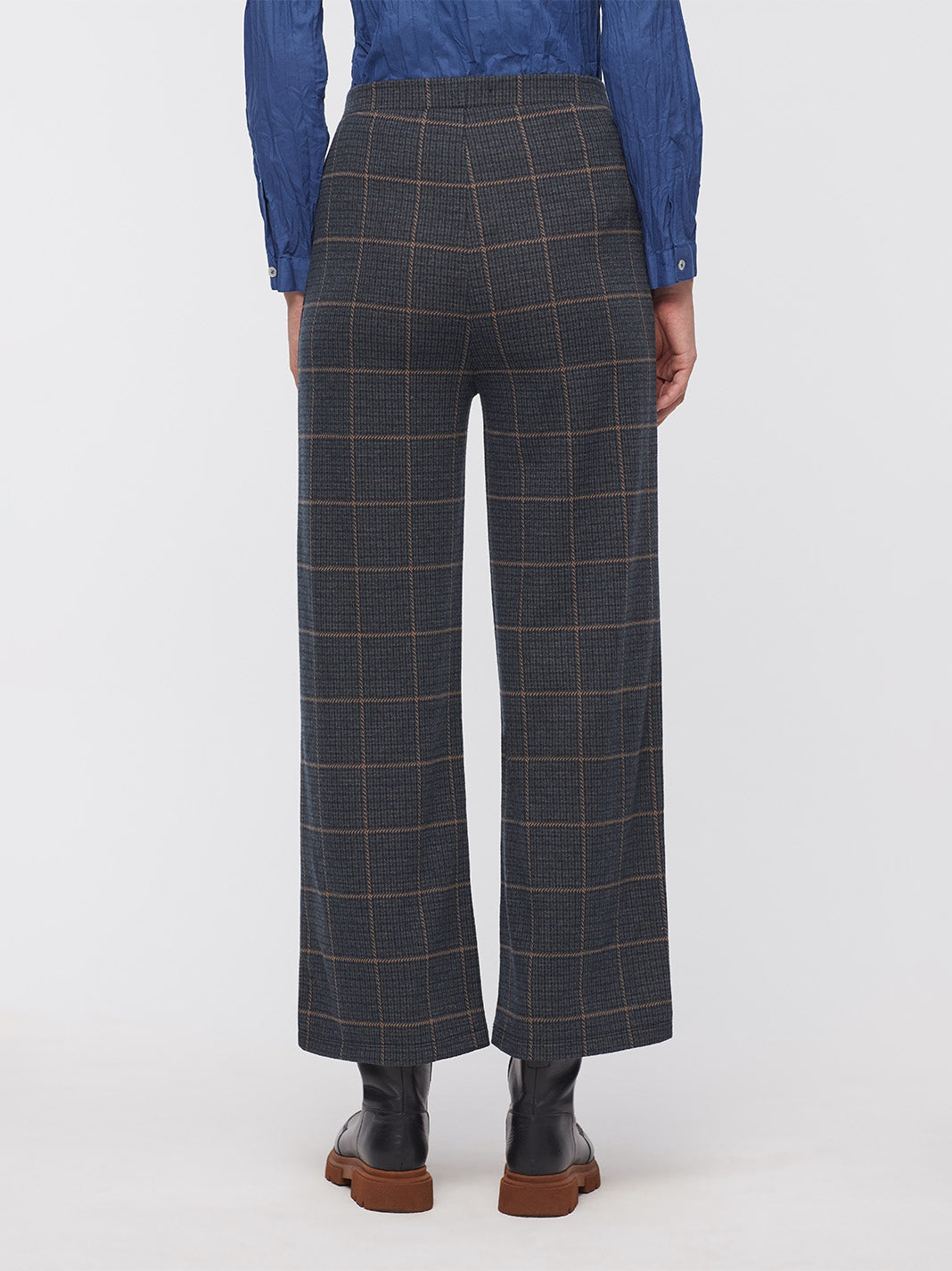 Checked trousers