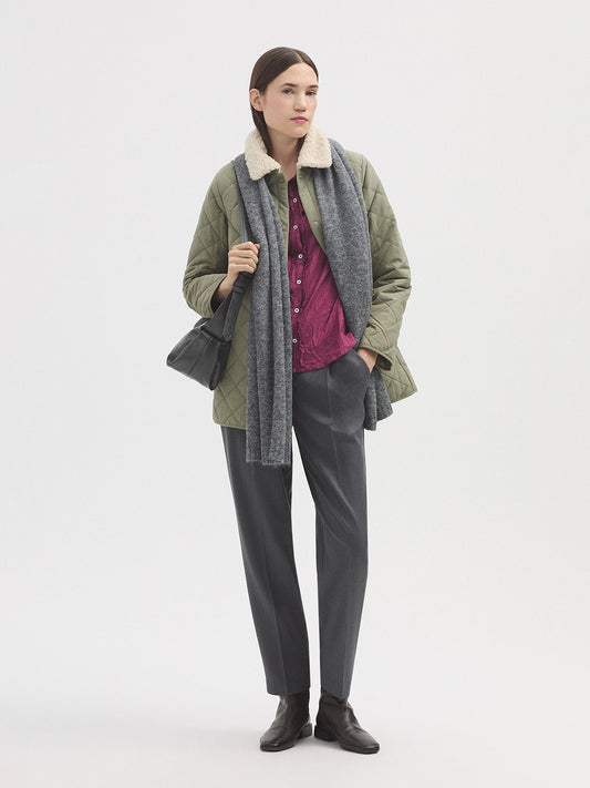 Darted trousers