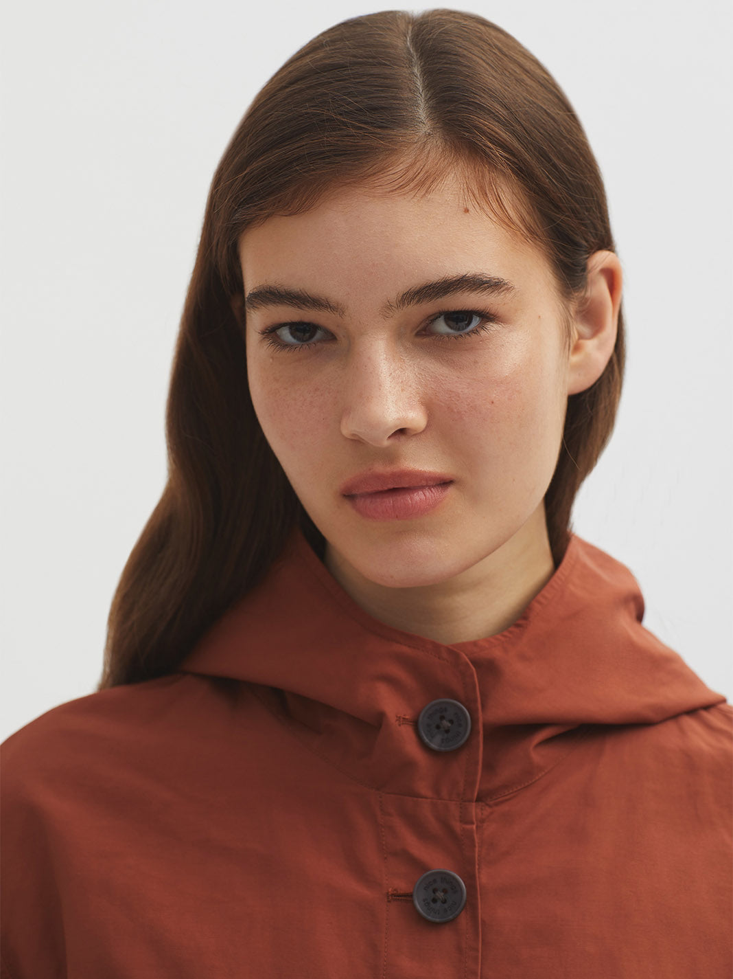 Waterproof hooded trench