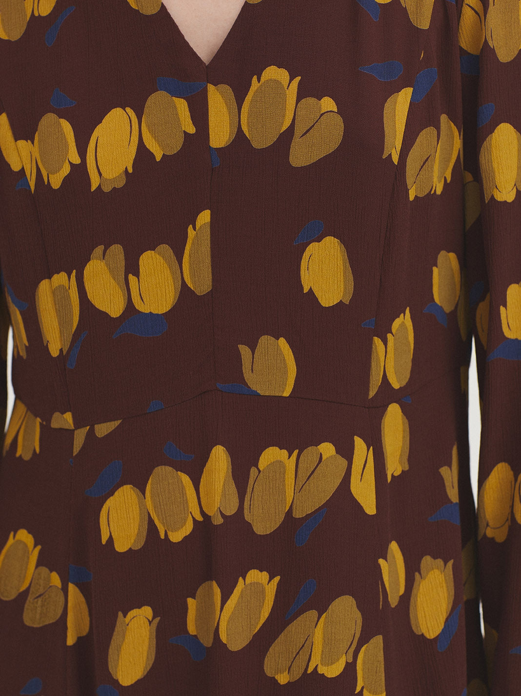 Tulips print dress