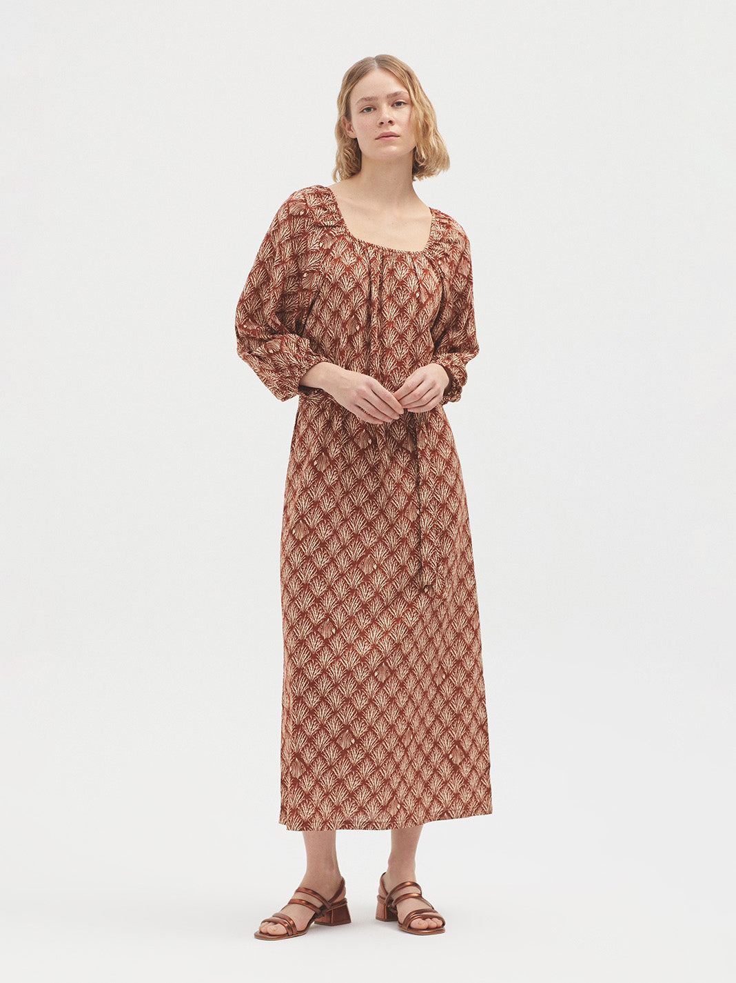 Seagrass maxi dress