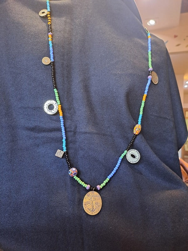 Pendant with masks