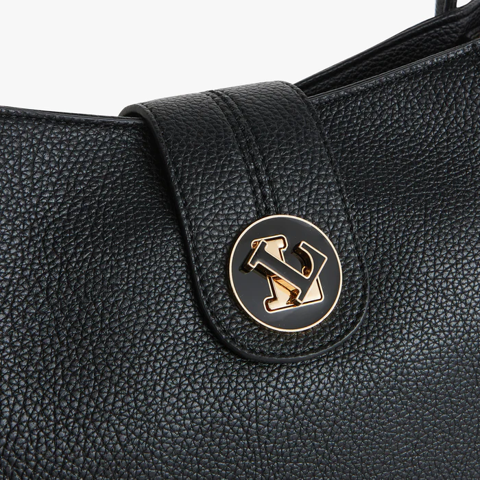 Large shopper bag black