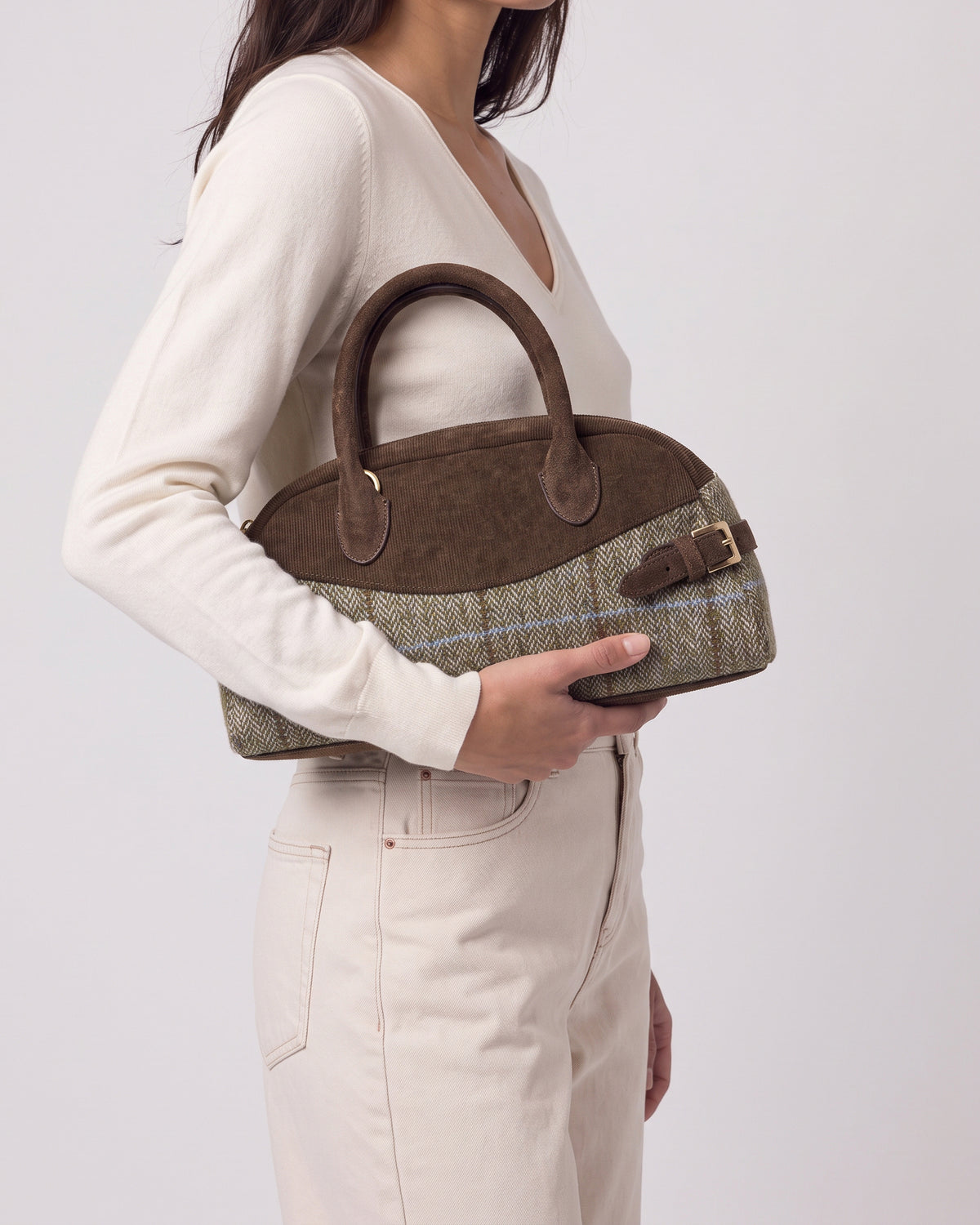 Bowling fabric bag Green